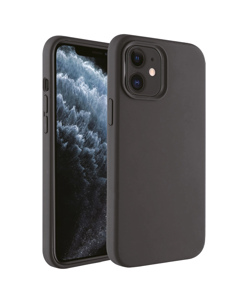 Vivanco Hype Silikone Cover iPhone 12 / 12 Pro Sort - 2862132