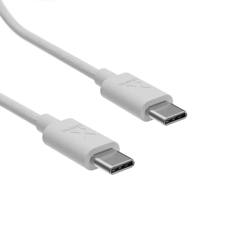 Xtorm Go2 GRS USB-C/C PD kabel 100W 1m Hvid - 9510020