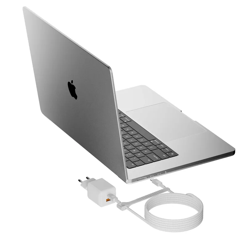 Xtorm 70W GaN3 NextGen Hjemmeoplader USB-C/C/A GRS Hvid - 9510374