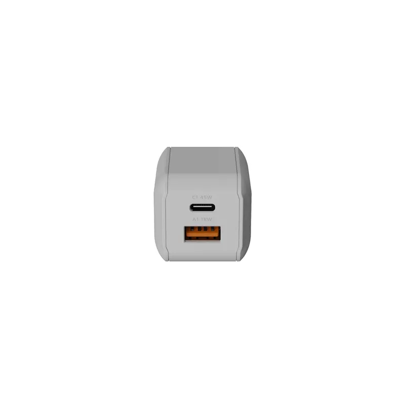 Xtorm 45W GaN3 NextGen Hjemmeoplader USB-C/A GRS Hvid - 9510372