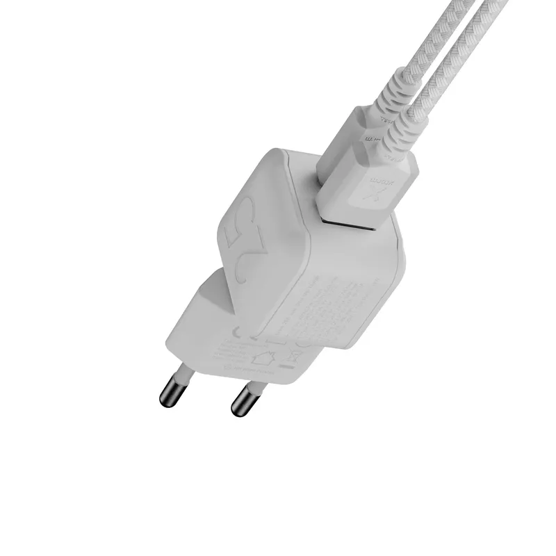 Xtorm 25W GaN3 NextGen Hjemmeoplader USB-C/A GRS Hvid - 9510370