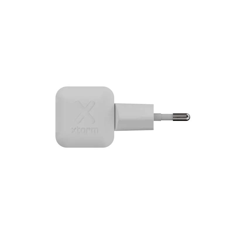 Xtorm 25W GaN3 NextGen Hjemmeoplader USB-C/A GRS Hvid - 9510370