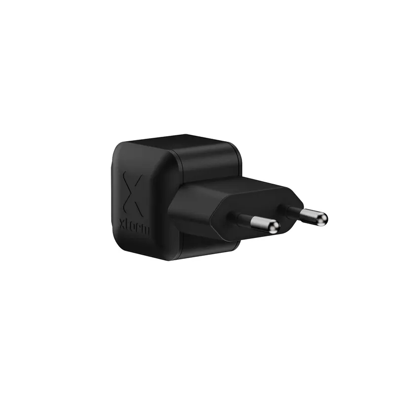 Xtorm 25W GaN3 NextGen Hjemmeoplader USB-C/A GRS Sort - 9510371