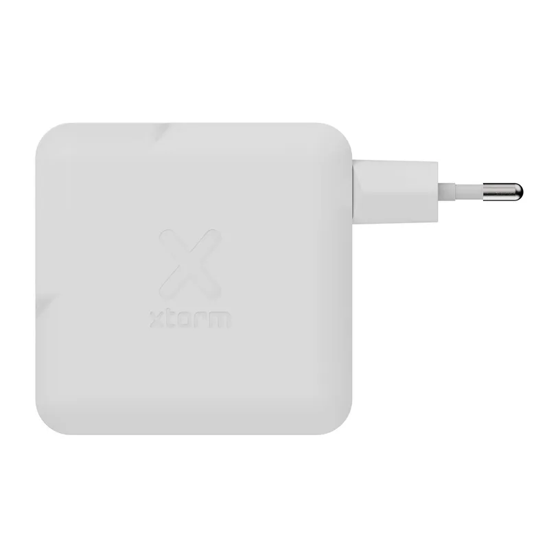 Xtorm 140W GaN3 NextGen Hjemmeoplader USB-C/C/A GRS Hvid - 9510376