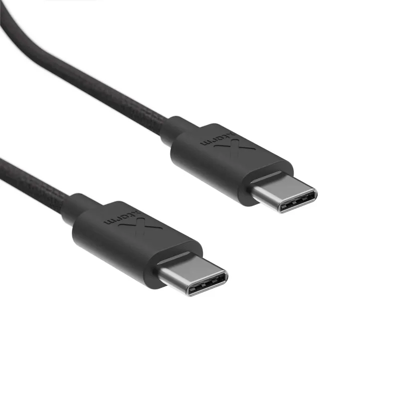 Xtorm Go2 GRS USB-C/C PD kabel 100W 1m Sort - 9510021