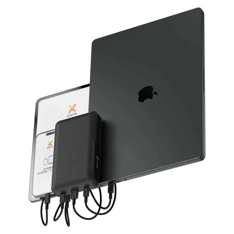 Xtorm GRS NextGen Power Bank 70W 45.000mAh USB-C/C/A Sort - 9510368