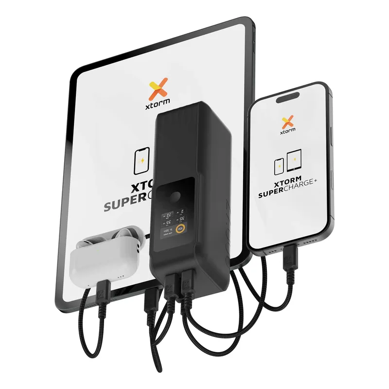 Xtorm GRS NextGen Power Bank 70W 27.000mAh USB-C/C/A Sort - 9510363