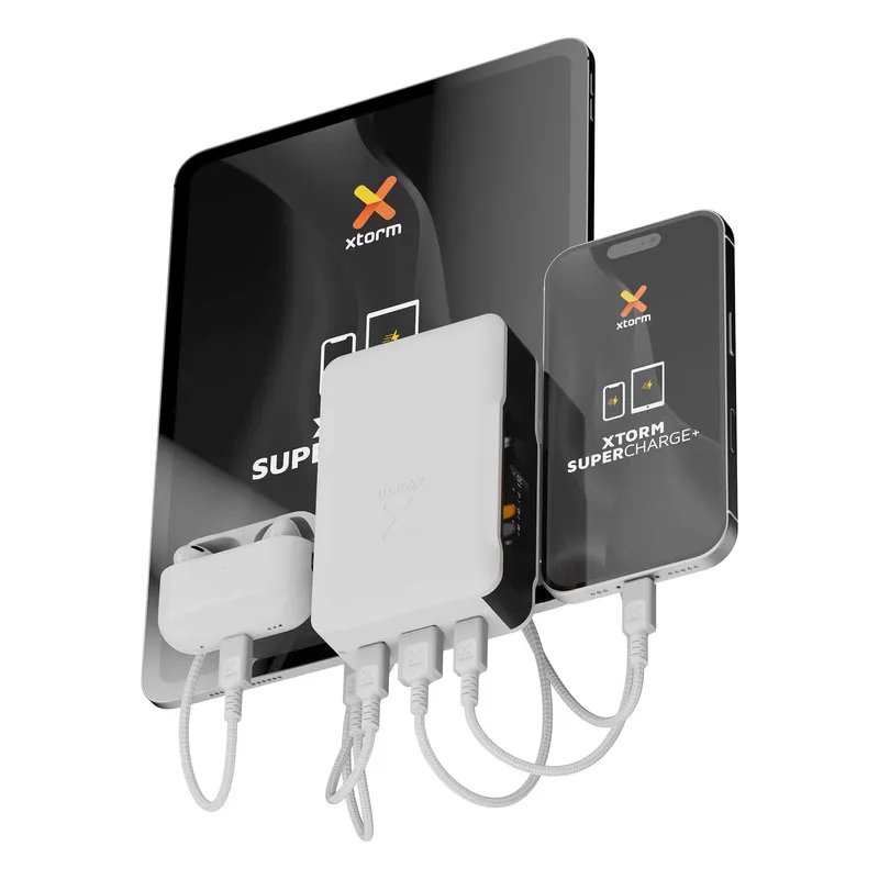 Xtorm GRS NextGen Power Bank 35W 20.000mAh USB-C/C/A Hvid - 9510359