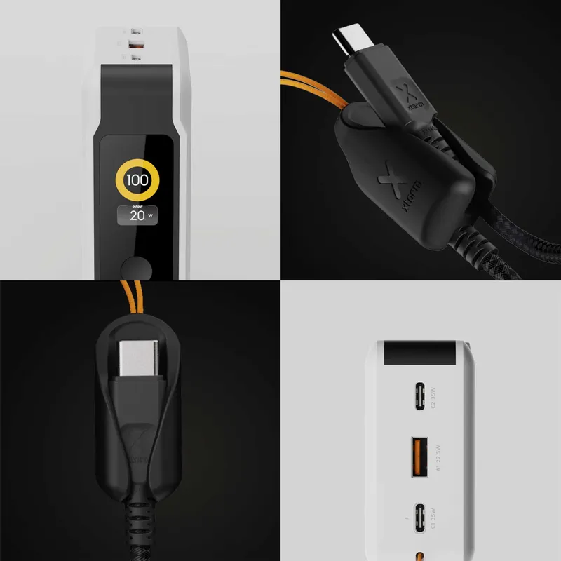 Xtorm GRS NextGen Power Bank 35W 20.000mAh USB-C/C/A Hvid - 9510359