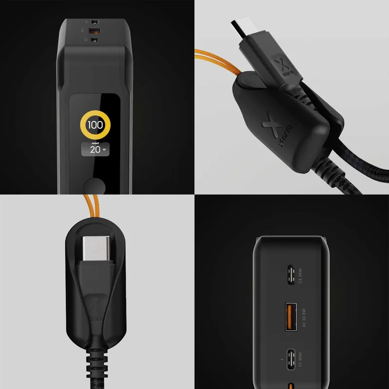 Xtorm GRS NextGen Power Bank 35W 20.000mAh USB-C/C/A Sort - 9510360