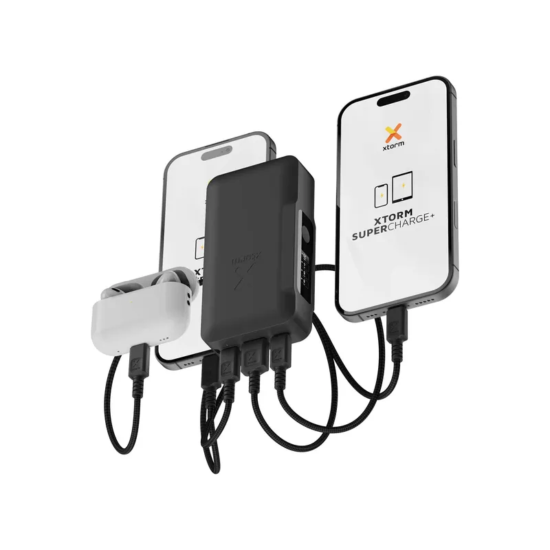Xtorm GRS NextGen Power Bank 35W 10.000mAh USB-C/C/A Sort - 9510357