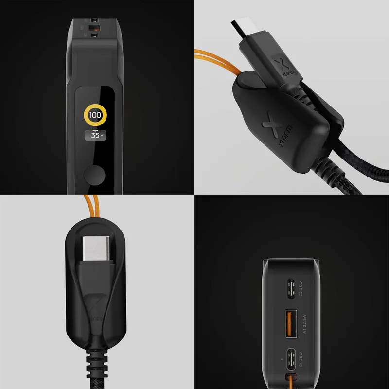 Xtorm GRS NextGen Power Bank 35W 10.000mAh USB-C/C/A Sort - 9510357