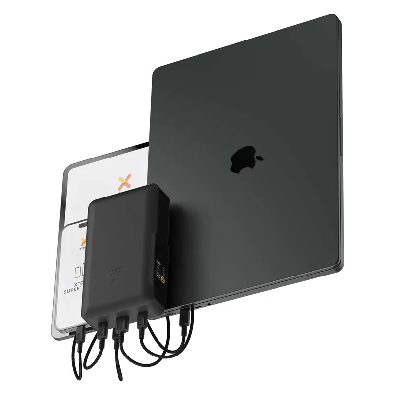 Xtorm GRS NextGen Power Bank 100W 60.000mAh USB-C/C/A Sort - 9510369
