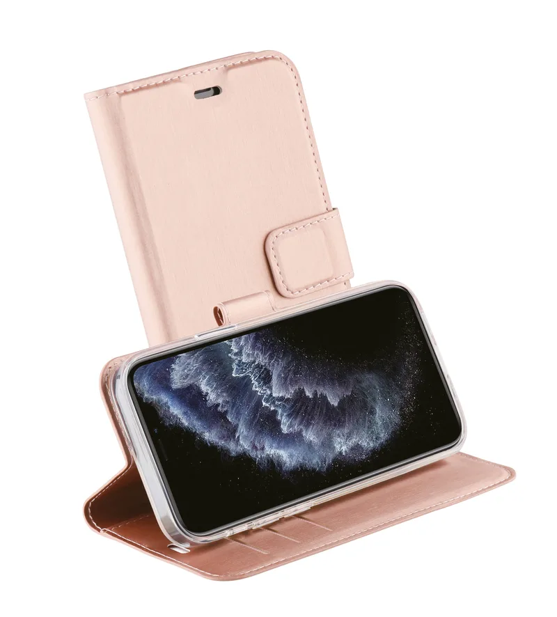 Vivanco Classic Wallet iPhone 12 mini Rose Guld - 2862158