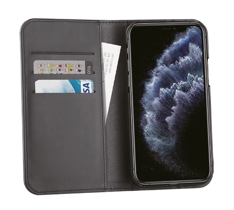 Vivanco Classic Wallet iPhone 12/12 Pro Sort - 2862160