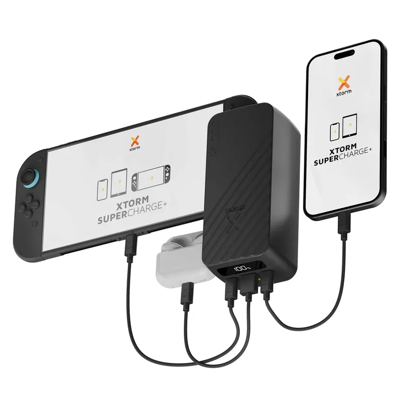 Xtorm Power Bank 40.000mAh 45W USB-C/C/A Sort - 9510301