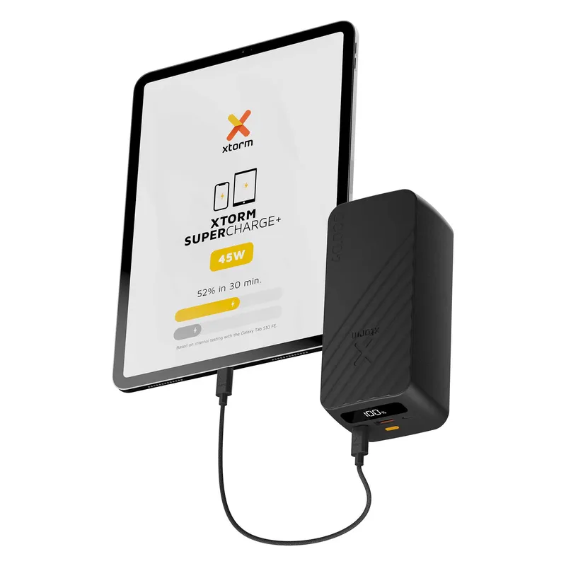 Xtorm Power Bank 40.000mAh 45W USB-C/C/A Sort - 9510301
