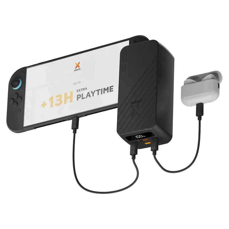 Xtorm Power Bank 40.000mAh 45W USB-C/C/A Sort - 9510301