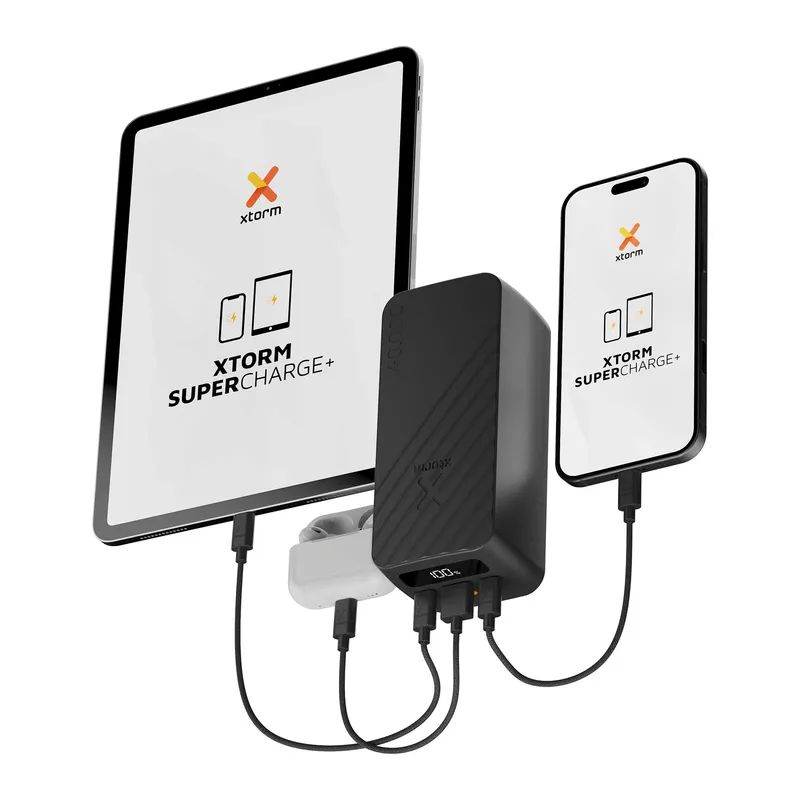 Xtorm Power Bank 40.000mAh 45W USB-C/C/A Sort - 9510301