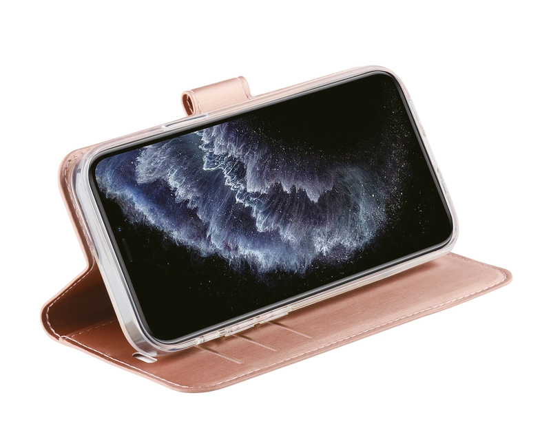 Vivanco Classic Wallet iPhone 12 Pro Max Rose Guld - 2862164