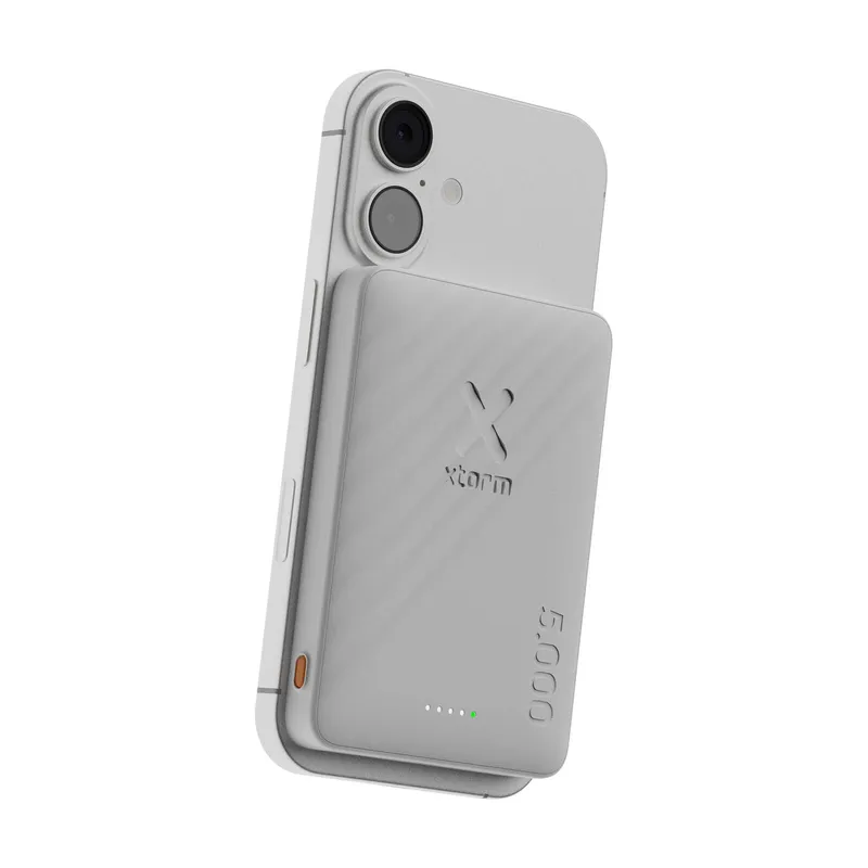 Xtorm Magnetisk Trådløs 15W Power Bank USB-C 5.000mAh Ice - 9510325