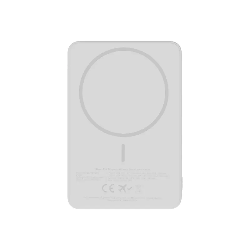 Xtorm Magnetisk Trådløs 15W Power Bank USB-C 5.000mAh Ice - 9510325