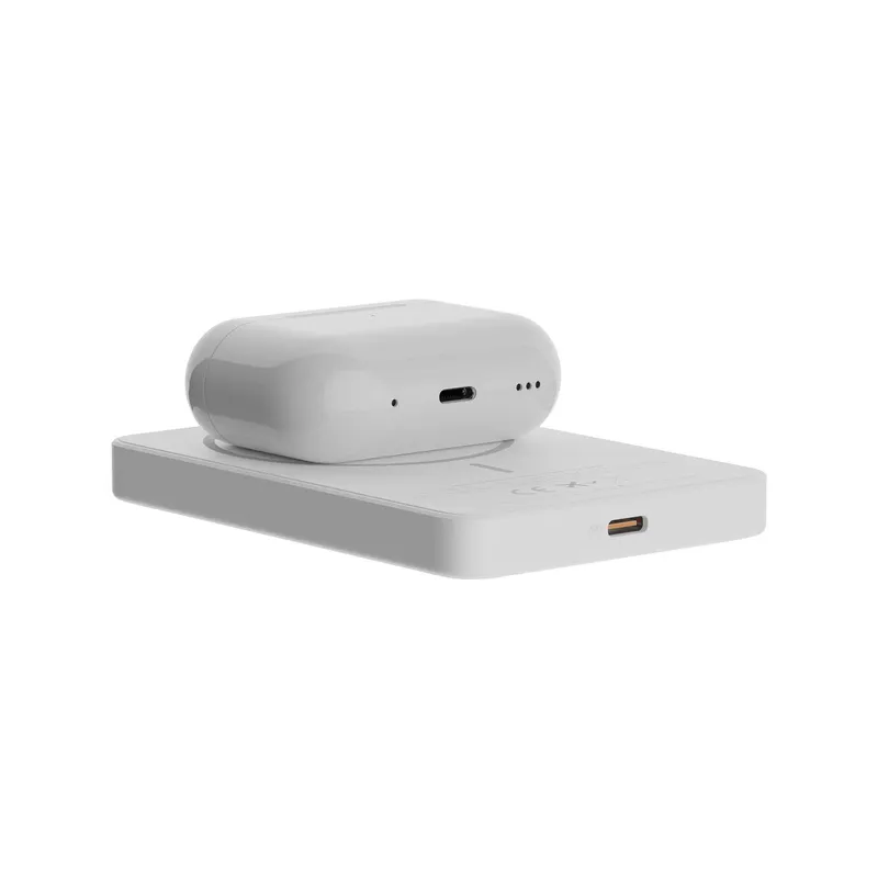 Xtorm Magnetisk Trådløs 15W Power Bank USB-C 5.000mAh Ice - 9510325
