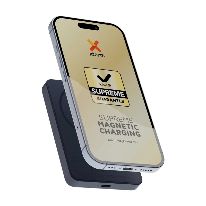 Xtorm Magnetisk Trådløs 15W Power Bank USB-C 5.000mAh Blå - 9510327