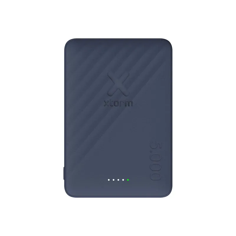 Xtorm Magnetisk Trådløs 15W Power Bank USB-C 5.000mAh Blå - 9510327