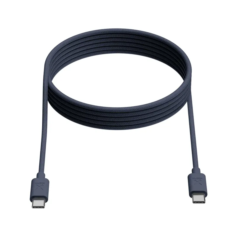 Xtorm Go2 GRS USB-C/C PD kabel 100W 1m Blå - 9510345