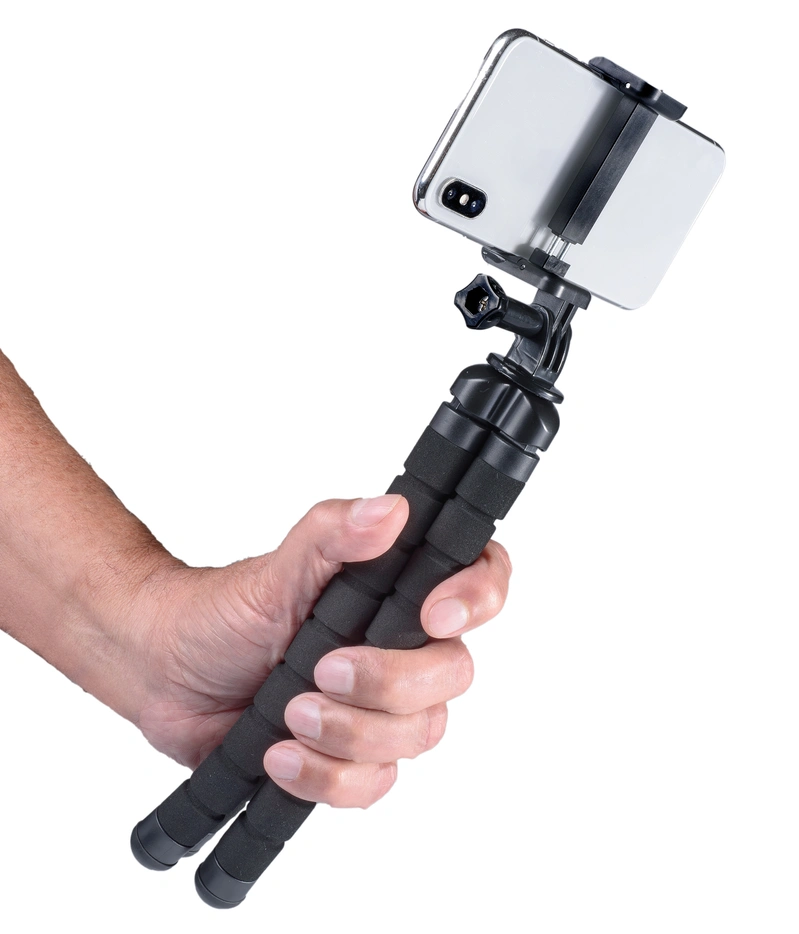 Vivanco Tripod stativ til smartphone/action cam/GoPro - 2862780