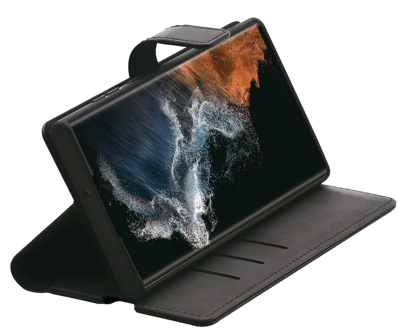 Vivanco Classic Wallet Galaxy S23 Ultra 5G Sort - 2863519