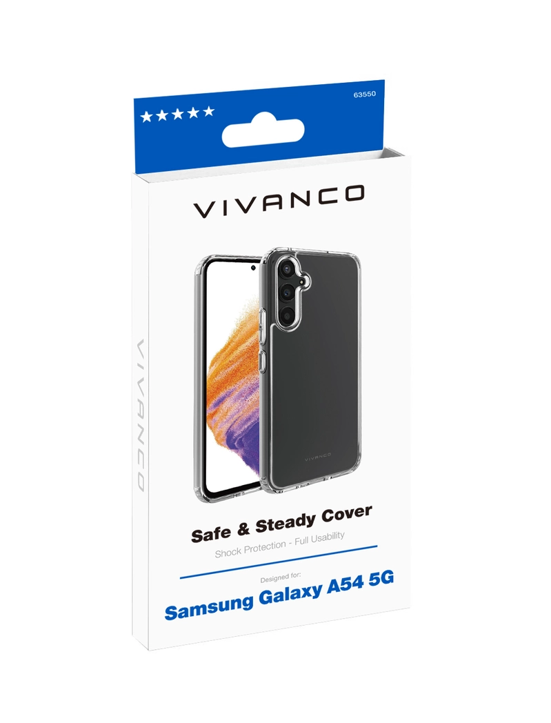 Vivanco Safe & Steady cover Galaxy A54 5G Klar - 2863550