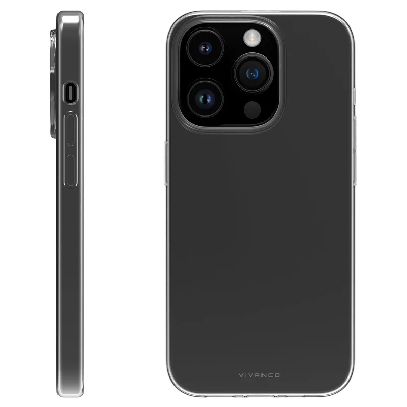 Vivanco Slim TPU Cover iPhone 15 Pro Klar - 2863903