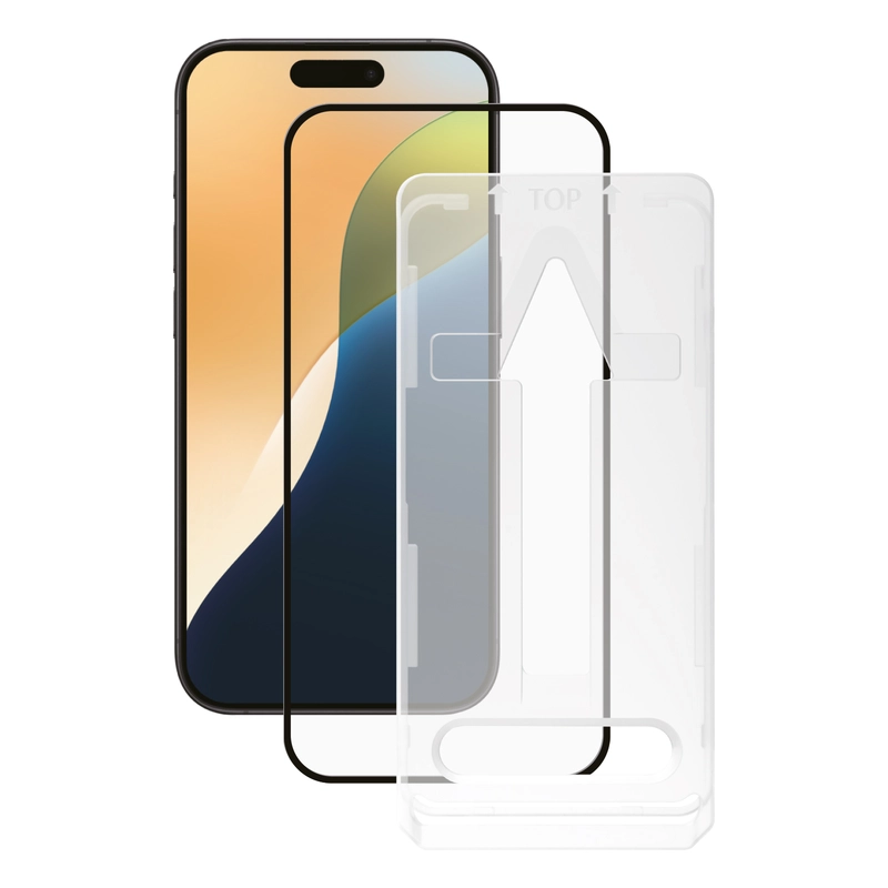 Vivanco Fuldskærm Beskyttelsesglas 9H iPhone 16 Plus - 2864234
