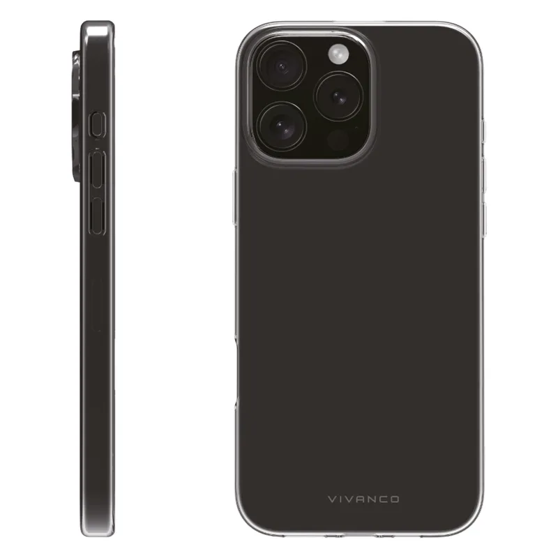 Vivanco Slim TPU Cover iPhone 16 Pro Max Klar - 2864245