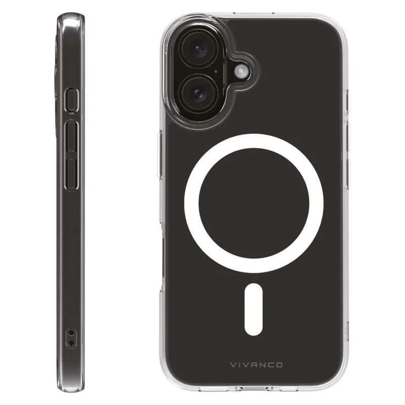 Vivanco Mag Clear Cover iPhone 16 Klar - 2864250