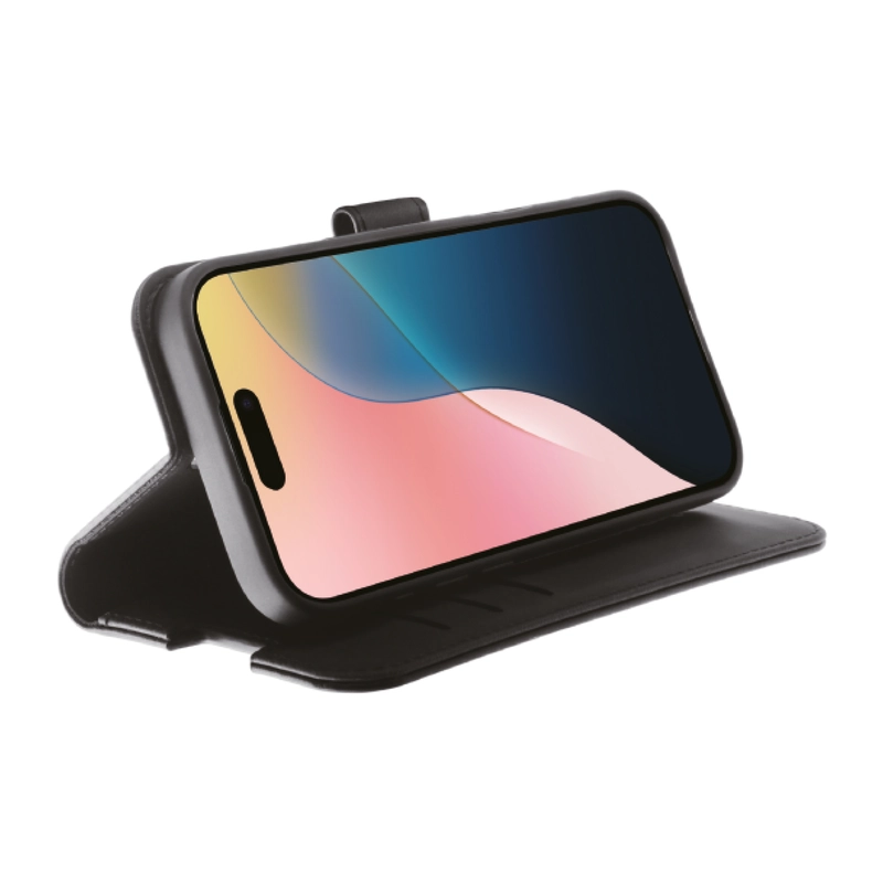 Vivanco Classic Wallet iPhone 16 Sort - 2864251