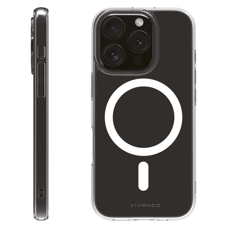 Vivanco Mag Clear Cover iPhone 16 Pro Klar - 2864256