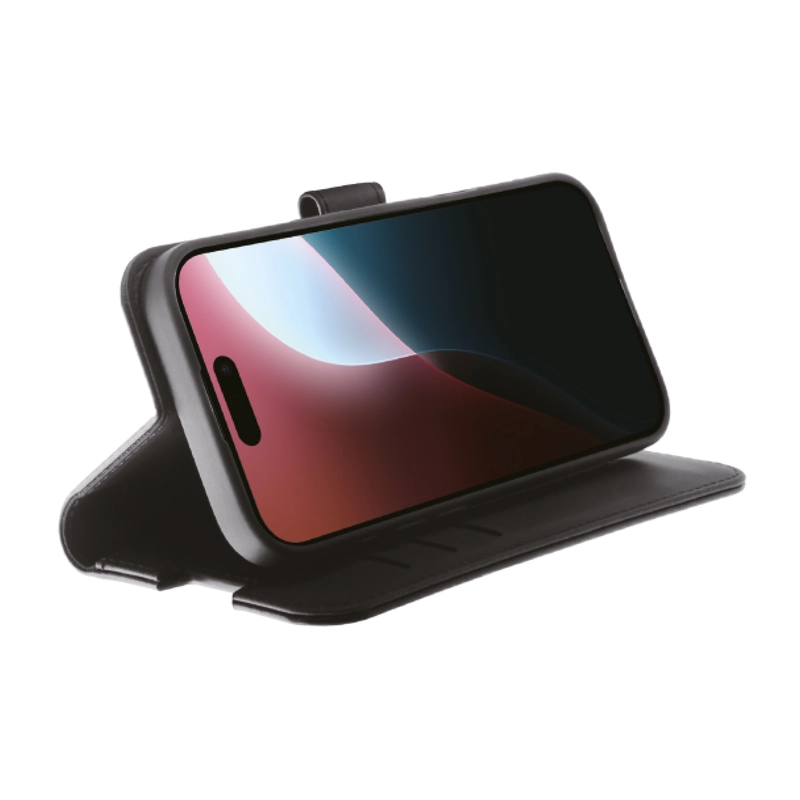 Vivanco Classic Wallet iPhone 16 Pro Sort - 2864257