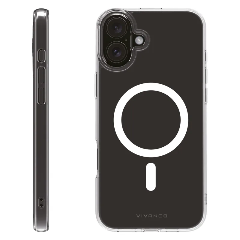 Vivanco Mag Clear Cover iPhone 16 Plus Klar - 2864260