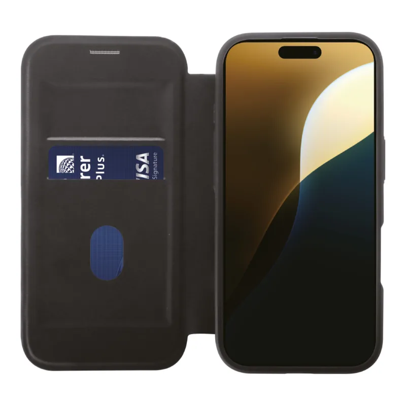 Vivanco Mag Wallet iPhone 16 Pro Max Sort - 2864262