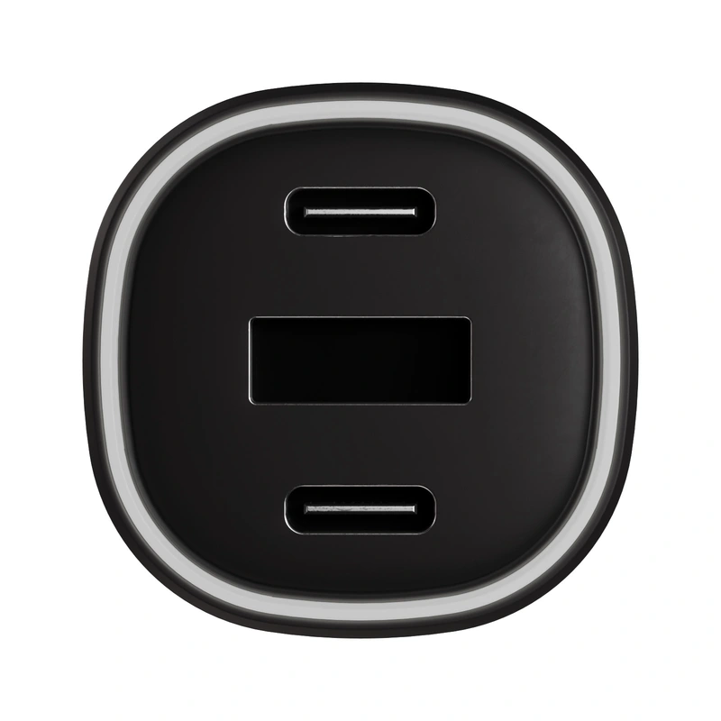 Vivanco Super hurtig 60W Biloplader 2xUSB-C 30W/USB-A 18W - 2864341