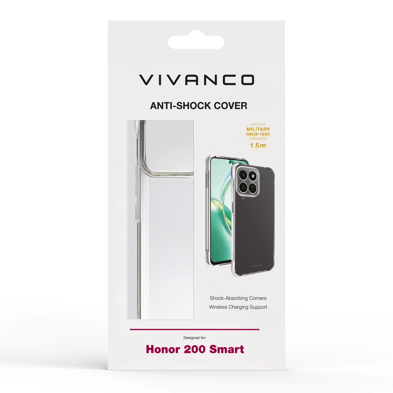 Vivanco Anti-Shock Cover Honor 200 Smart Klar - 2864344