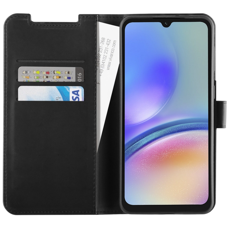 Vivanco Classic Wallet Galaxy S24 FE 5G Sort - 2864352