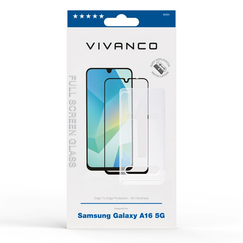 Vivanco Fuldskærm Beskyttelsesglas Galaxy A16 5G - 2864354