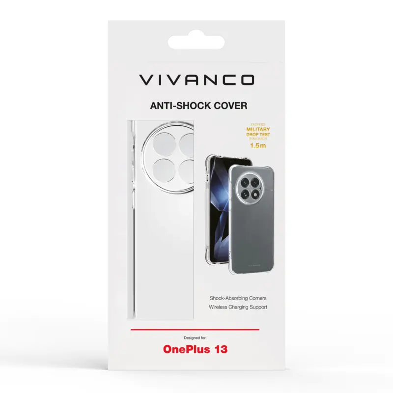 Vivanco Anti-Shock Cover OnePlus 13 5G Klar - 2864457