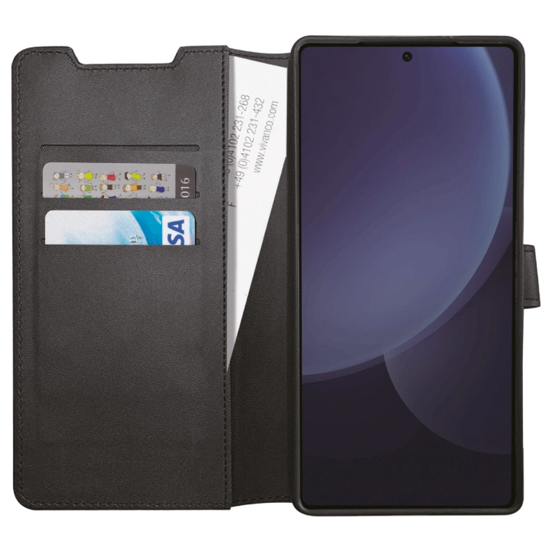 Vivanco Classic Wallet Samsung Galaxy S25 Ultra Sort - 2864504