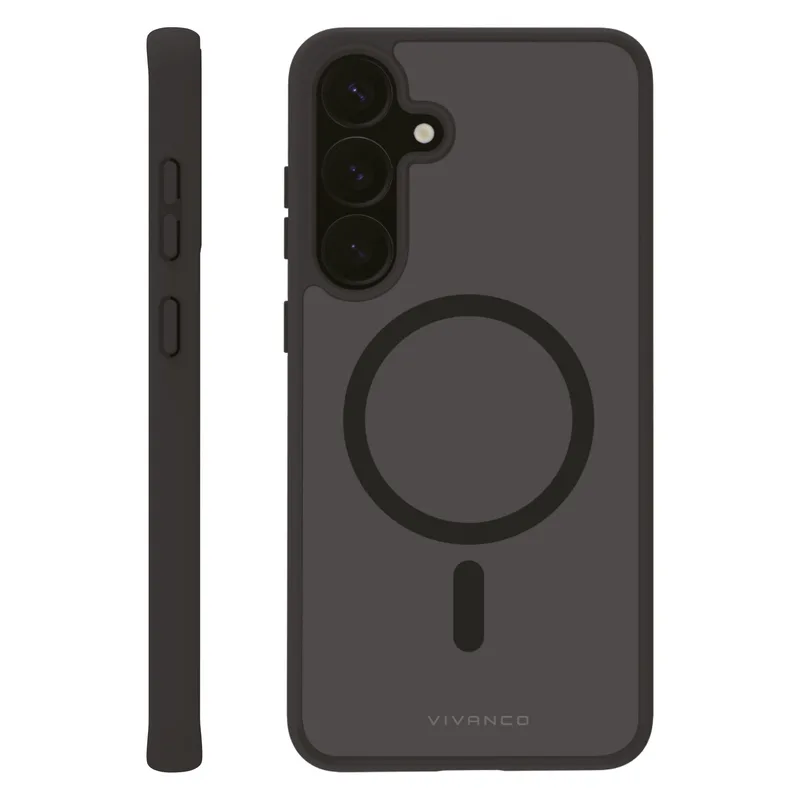 Vivanco Mag Pro Cover Samsung Galaxy S25+ Clear/Sort - 2864508