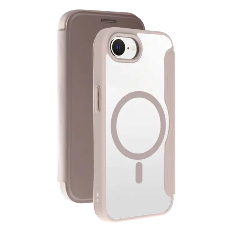 Vivanco Mag Wallet Apple Apple iPhone 17e/16e Greige - 2864529